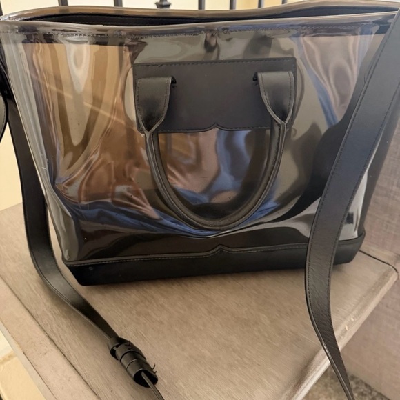 Hunter Black Transparent Shoulder Bag - Picture 7 of 8
